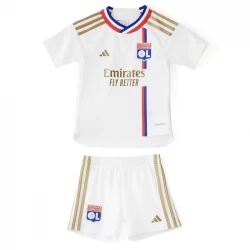 Børn Olympique Lyonnais Fodboldtrøjer 2023-24 Hjemmebanesæt